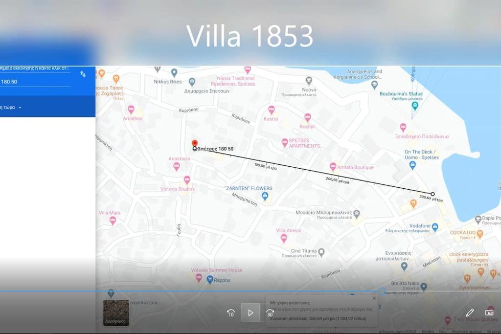 Villa 1853, Spetses Ground Floor Dış mekan fotoğraf